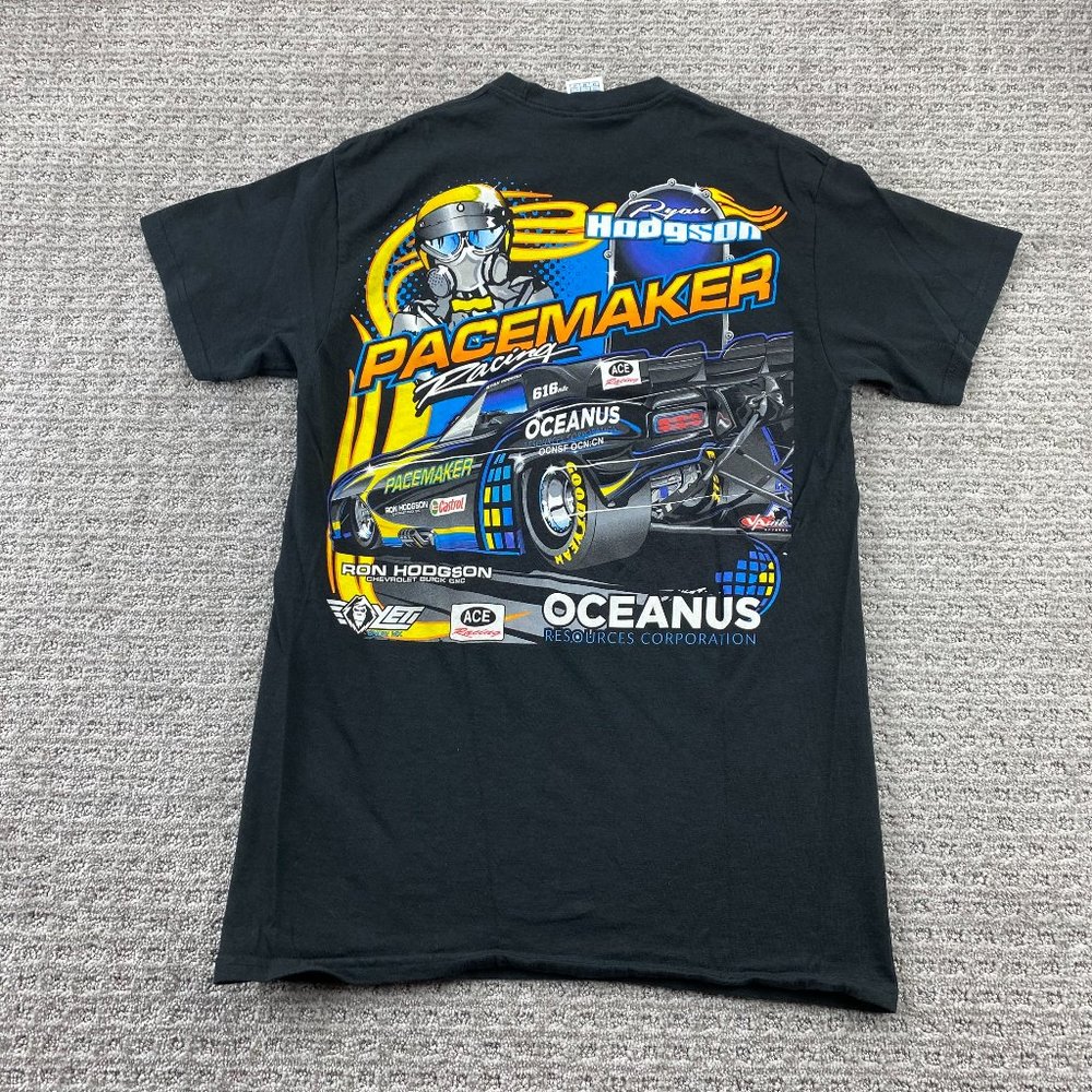 Pacemaker Racing Shirt Men Small S Black Ryan Hodgson OCEANUS Graphic T-Shirt